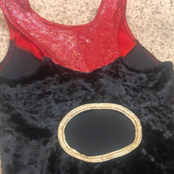 Velour leotard - Picture 7 of 8